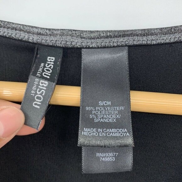 Bisou Bisou Zebra Striped Tank Top Bead Necklace S - Picture 6 of 6